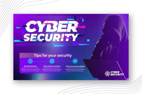 Free Vector | Cyber security banner template