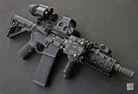 WE 7.5" PDW M4 GBB Custom | Action Sports - Airsoft | Pinterest | Guns ...