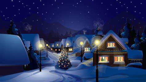 Christmas Village Wallpaper (55+ pictures) - WallpaperSet