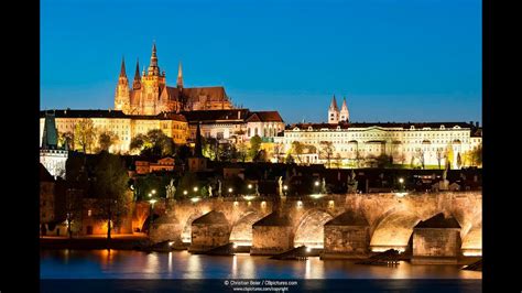 Prague's Charles Bridge at Night (Ultra 4K) - YouTube