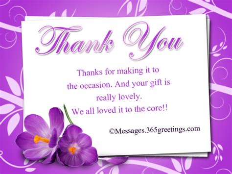 Thank You Messages For Gifts - 365greetings.com