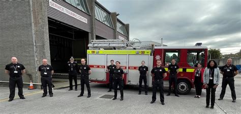 Devon and Somerset on-call firefighters make history – UK Fire