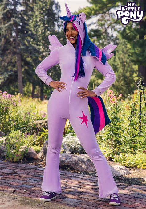 Women's My Little Pony Twilight Sparkle Jumpsuit Costume