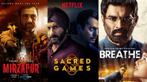 Mirzapur, Sacred Games, Breathe: Top 5 Indian Crime Thriller Web Series ...