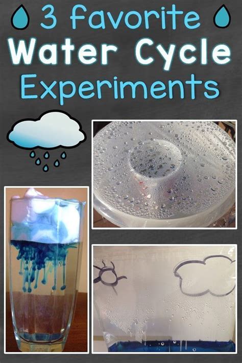 Pin by Fundiyprojectsandcrafts on Science | Water cycle activities ...