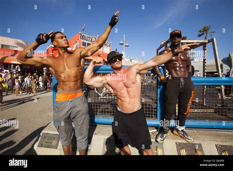 Bodybuilders, Muscle Beach, Venice Beach, Venice, Los Angeles ...