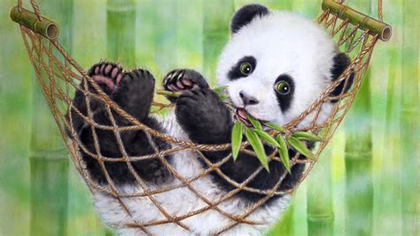 Cute Anime Panda Wallpaper - WallpaperSafari