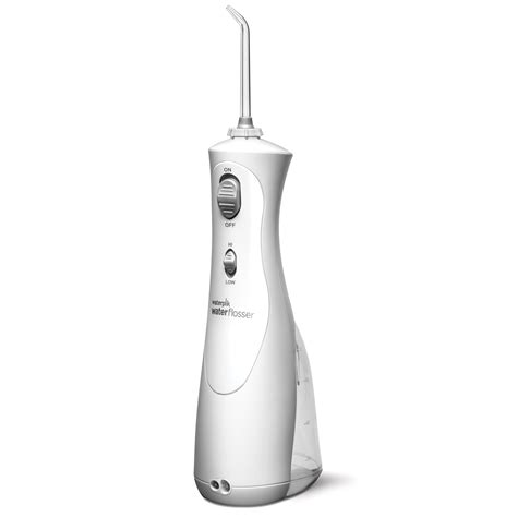 Waterpik Cordless Plus Portable Water Flosser Oral Irrigator, White ...