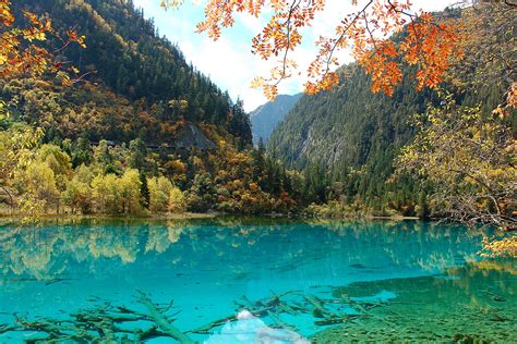 Jiuzhaigou Valley Scenic and Historic Interest Area, 九寨沟-五花海 - a photo ...