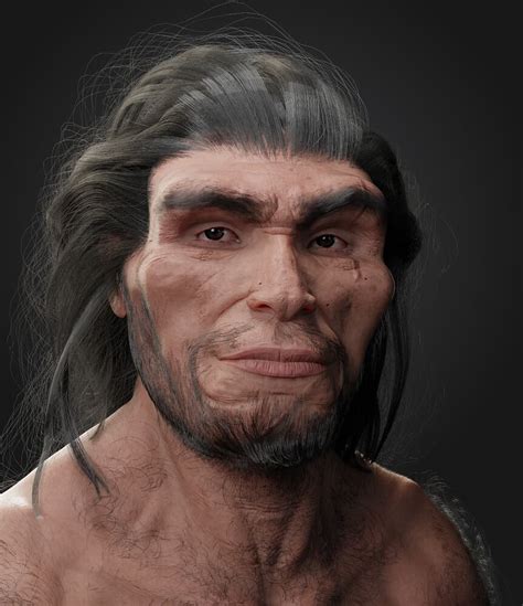 Homo erectus facial reconstruction - Finished Projects - Blender ...