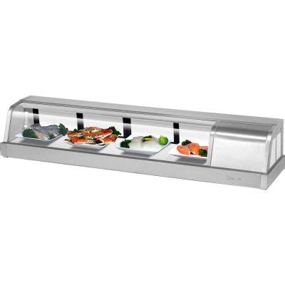 5' Refrigerated Sushi Display Case | B237430 - GLOBALindustrial.com