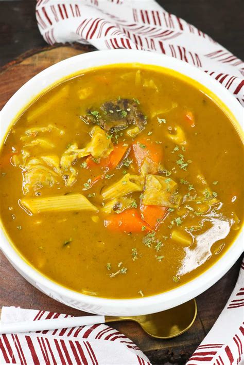 Soup Joumou (Haitian Squash Soup) / Instant Pot Version - Savory Thoughts