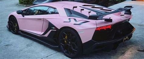 Pink Lamborghini Aventador SVJ Shows Up in China, Causes a Stir ...