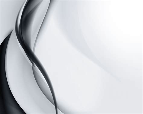 Black and White Curves PPT Backgrounds 1600x1200 resolutions, Black and ...