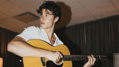 Shawn Mendes Launches Signature Acoustic Guitar to Help Music Education ...