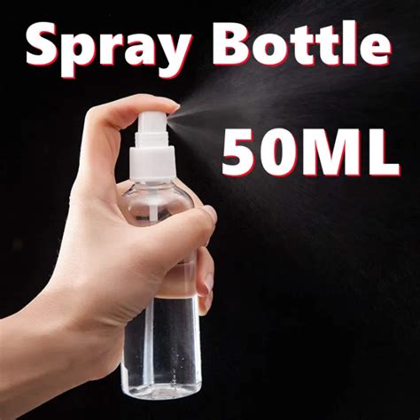 Portable Refillable Spray Bottle Alcohol Bottle Trigger Spray Hand ...