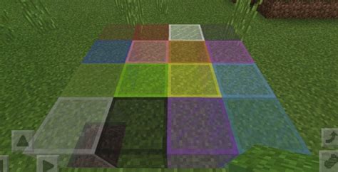 Colored Glass mod for Minecraft PE 0.16.0