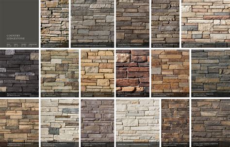 Boral Cultured Stone Country Ledgestone Photo Gallery | Astro Masonry