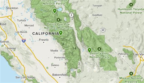 Sierra Nevada Mountains Usa Map - Washington Map State