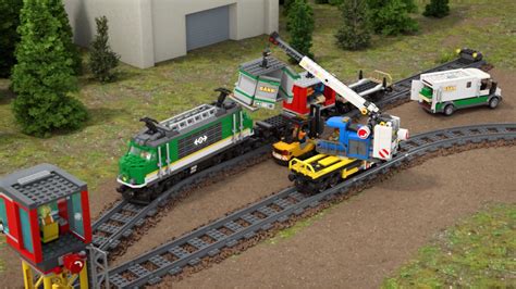 Zoom over to Zavvi for best price yet on LEGO City 60198 Cargo Train