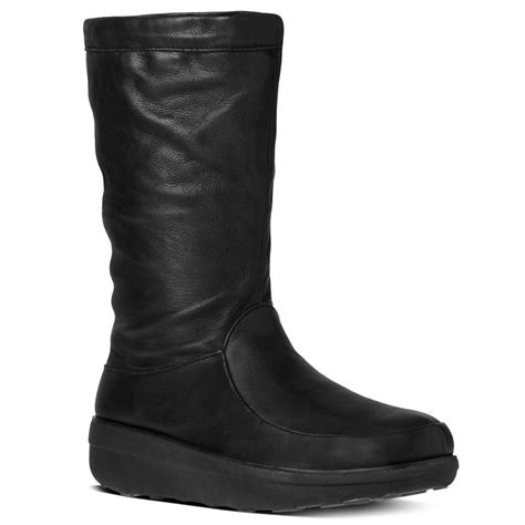 FitFlop Loaff Slouchy Womens Boots | Charles Clinkard