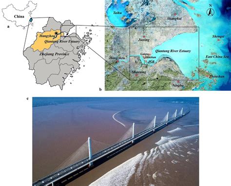 Study area: (a) Zhejiang province in China, (b) location of the ...