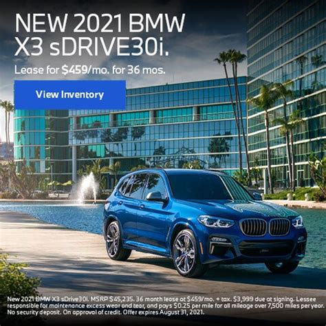 New BMW Lease Specials at Long Beach BMW Serving Los Angeles