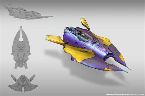 Racing Aircraft Concept Art by Danny Kundzinsh : r/ImaginaryVehicles