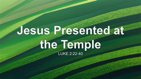 Jesus Presented at the Temple Sermon by Sermon Research Assistant, Luke ...