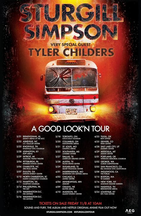 Sturgill Simpson & Tyler Childers reveal venues for tour (NYC is ...