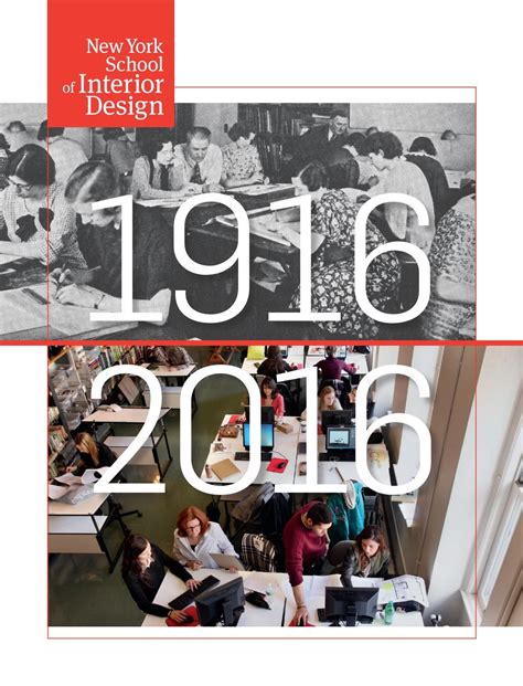 100 Years of New York School of Interior Design: 1916–2016 | New york ...