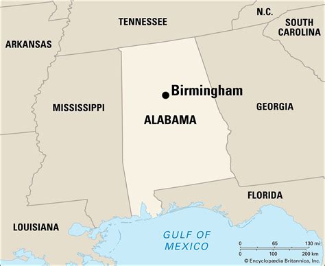 Map Of Birmingham Alabama And Surrounding Cities - Hazel Korella