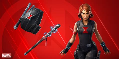 Fortnite Item Shop Avengers Skins - Black Widow Skin, Widow's Bite ...