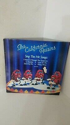 CALIFORNIA RAISINS VINYL ALBUM SING THE HIT SONGS | eBay