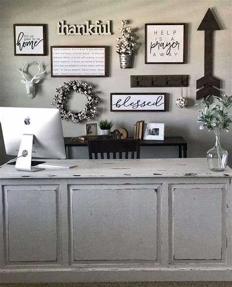 Pin by Cheryl Belnap on Farmhouse | Home office decor, Home decor, Wall ...