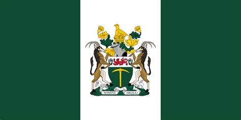 Flag of Rhodesia (11 November 1968 – 31 May 1979) and of Zimbabwe ...