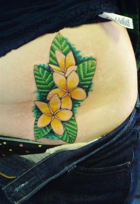 Plumeria Tattoos Designs, Ideas and Meaning | Tattoos For You