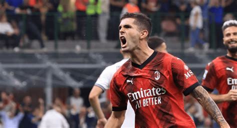 Pulisic and Okafor goals seal AC Milan win over mediocre Lazio - Total ...