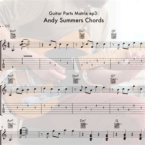 Andy Summers Chords Guitar Lesson & Tab - Eric Haugen Guitar