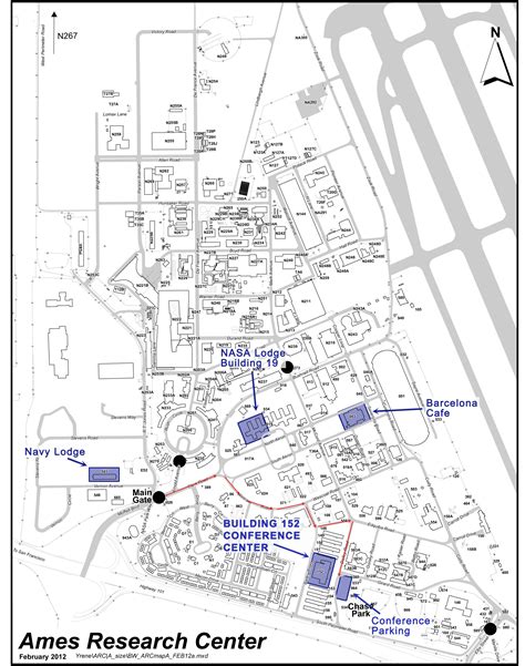 Ames Research Center Map (2014 Science Meeting) | HS3