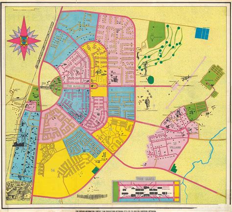 Gaborone City Plan.: Geographicus Rare Antique Maps