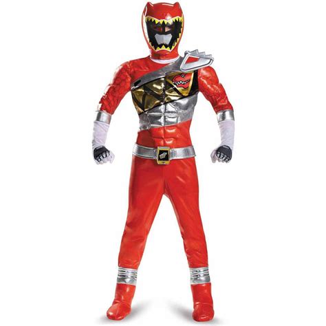 Power Rangers Dino Charge Red Ranger Prestige Child Halloween Costume ...