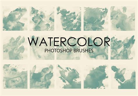 Free Watercolor Wash Photoshop Brushes 5 - Free Photoshop Brushes at ...