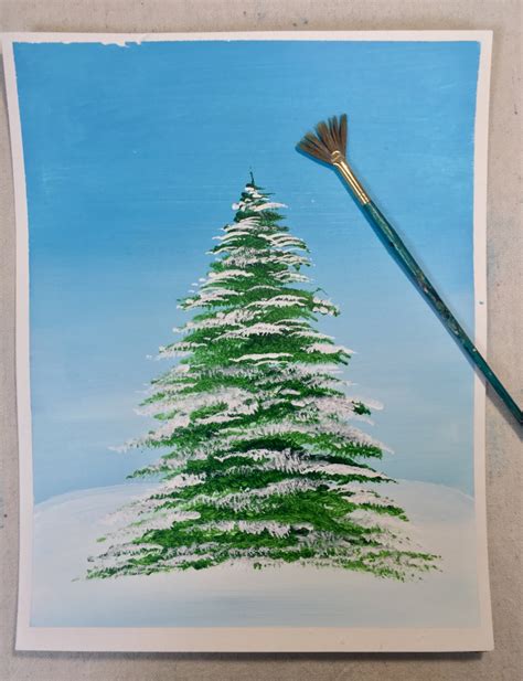 How To Paint A Christmas Tree - Tracie Kiernan - Step By Step Painting