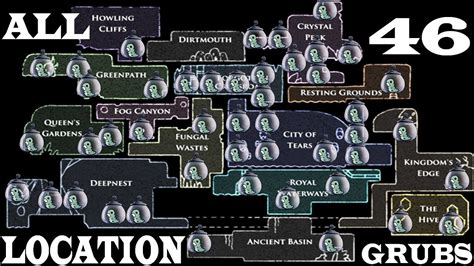 Карта Халлоунеста Hollow Knight На Русском - 61 фото