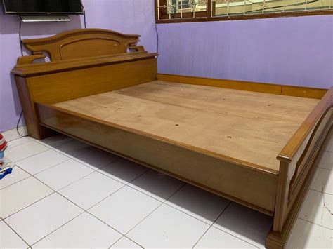 Dipan Kasur Kayu Dipan Tempat Tidur Kayu on Carousell