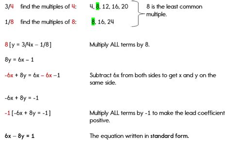 Rewrite Equation In Standard Form - Tessshebaylo