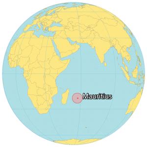 Map of Mauritius - Islands and Roads - GIS Geography