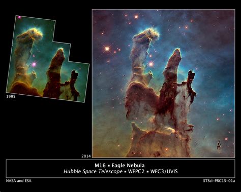 Hubble Revisits the "Pillars of Creation"