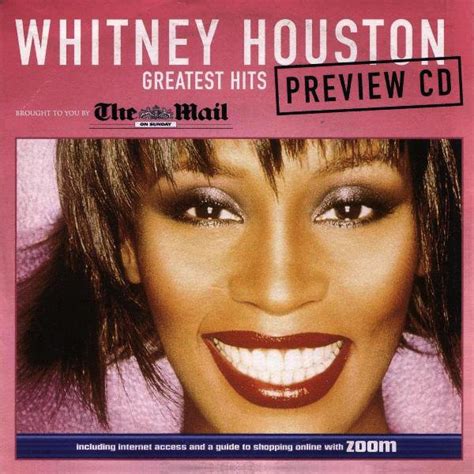 Whitney Houston - Greatest Hits (promo 'Preview CD' album sampler)